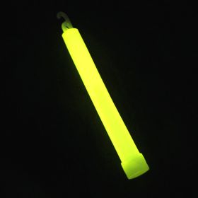 6in Fluorescent Stick With Hook And Red String; Outdoor Camping Adventure Camping Lighting; Luminous Survival Supplies