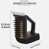 1pc Outdoor Camping Barbecue Tools; Cleaning Brush; Triangle Birdcage Cleaner For Picnic BBQ