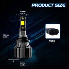 Simple And Creative Automotive LED Bulbs (Option: Style9005)